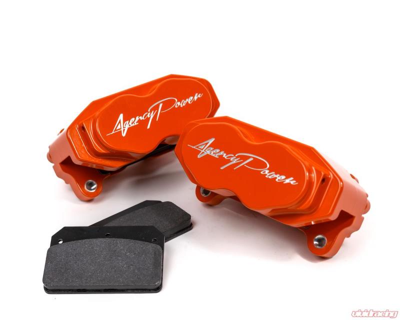 Agency Power AP-BRP-X3-460-OR Big Brake Kit Front and Rear Orange fits Can-Am 14-18 Maverick X3 Turbo