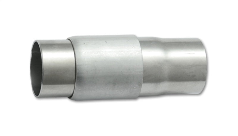 Vibrant 13282 T304 SS Slip Joint Adapter for 1.5in OD Tubing (3 piece assembly)