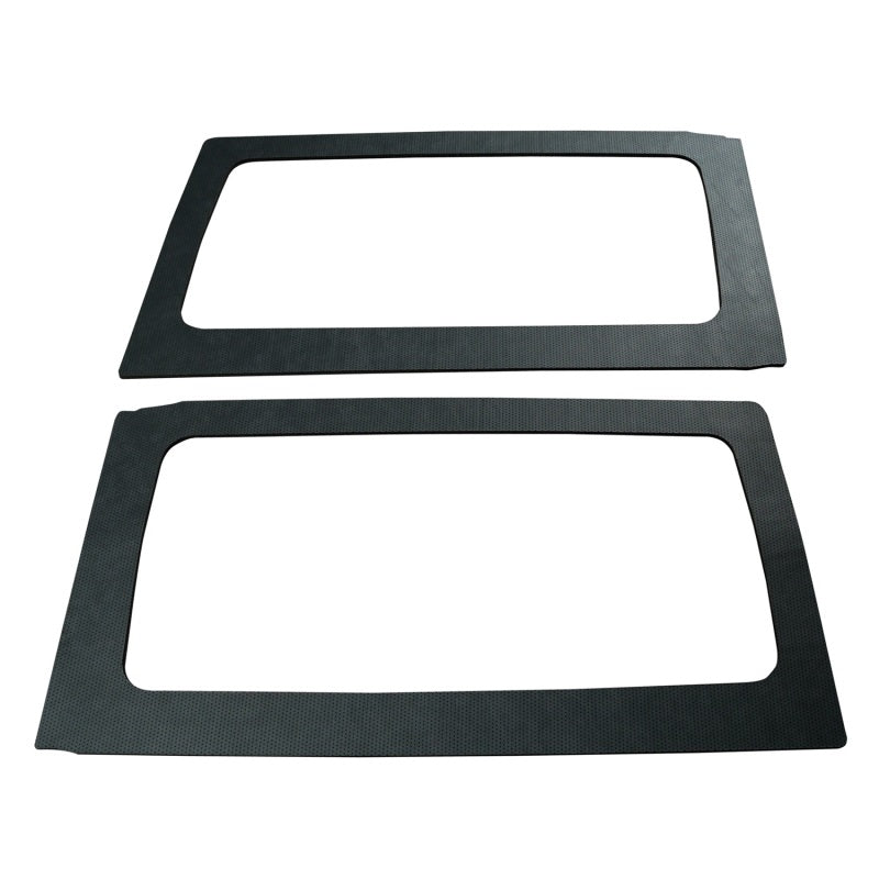 DEI 50165 fits Jeep 11-18 Wrangler JK 2-Door Boom Mat Rear Side Window Trim - 2