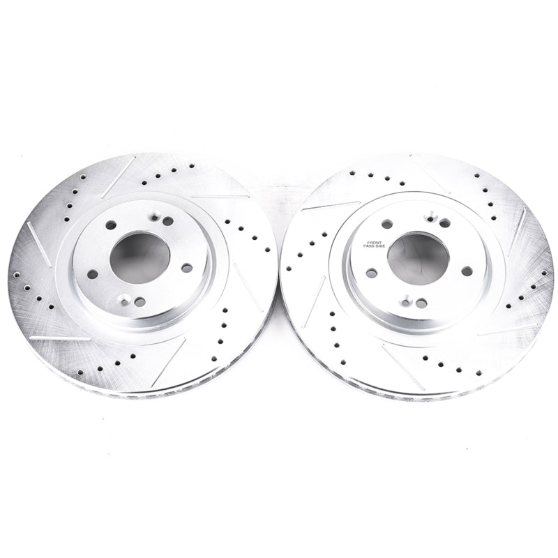 PowerStop fits Hyundai 13-18 Santa Fe Sport Front Evolution Drilled & Slotted