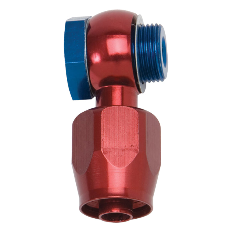 Russell 640230 Performance -6 AN Carb Banjo Adapter Fitting (Red/Blue)