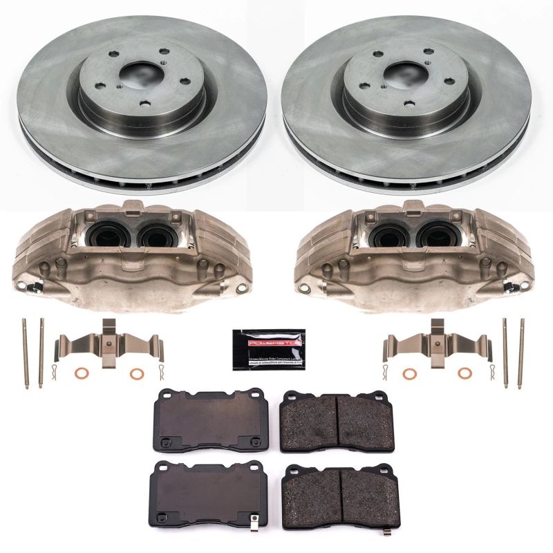 PowerStop fits Subaru 05-14 Impreza Front Autospecialty Brake Kit w/Calipers