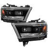 Spyder 5087393 fits Dodge 19-20 Ram Halogen Model Projector Headlights Chrome P