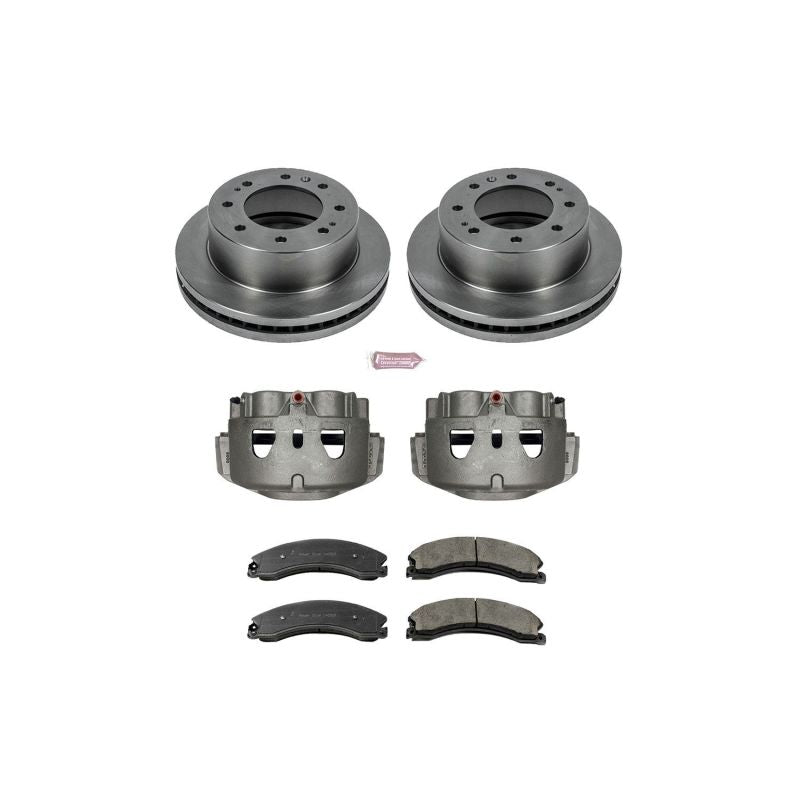 Power Stop KCOE6258 12-19 fits GMC Sierra 3500 HD Front Autospecialty Kit w/Cals