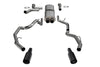 Corsa 25-26 RAM 1500 RHO Crew Cab 3.0L Turbo Cat-Back Dual Rear Exit w/ 5in Single Black Pro Series