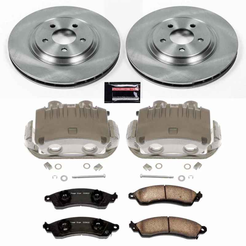PowerStop fits Ford 98-94 Mustang Front Autospecialty Brake Kit w/Calipers