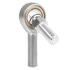 QA1 VML5S V Series 3-Pc Rod End - Male/Left Hand - 5mm Bore x M5x.08 w/Stud -