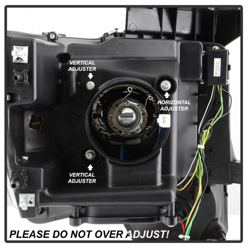 Spyder 5086204 fits Ford 09-14 F-150 Projector Headlights - Halogen Model Light