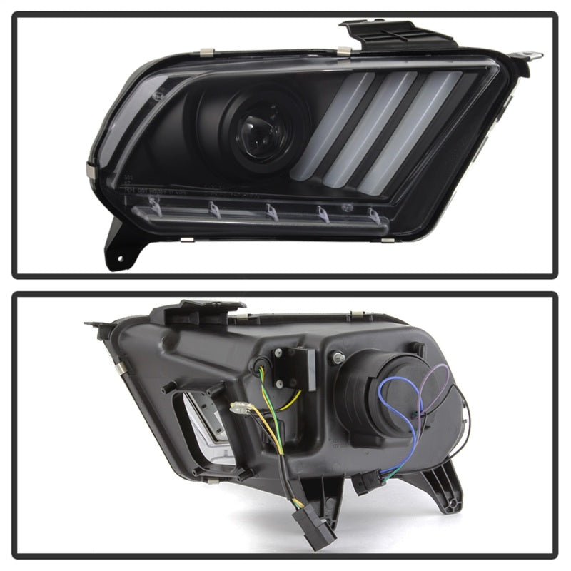 Spyder 5084569 fits Ford 10-13 Mustang Projector Headlights - HID Model Only -