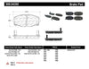 Stoptech 309.0435 Performance 87-92 MK3 Supra Front Brake Pads