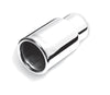 Gibson 500377 Rolled Edge Straight-Cut Tip - 3in OD/2.25in Inlet/6in Length - S