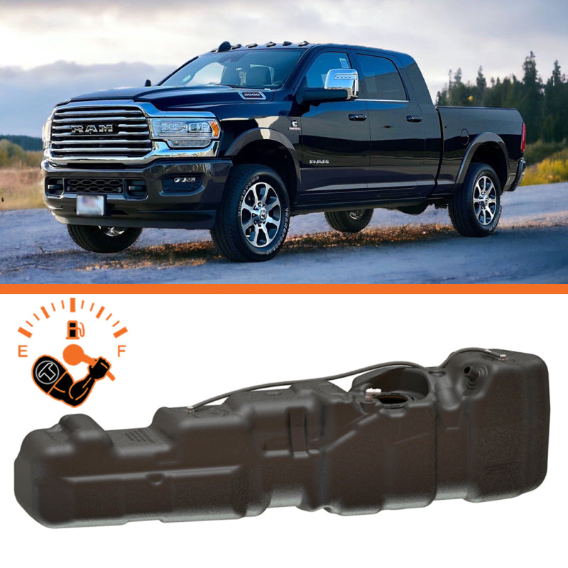 fits Titan Fuel Tanks 7030213 13-24 RAM 2500/3500 Cummins Mega Cab Short Bed 50 Gallon XXL Mid-Ship Fuel Tank