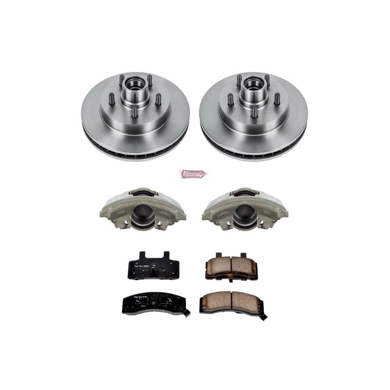 Power Stop KCOE1991 98-99 fits GMC Yukon Front Autospecialty Kit w/Cals