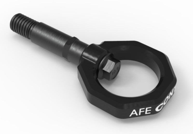 AFE 450-721002-B Control Rear Tow Hook Black 20-21 fits Toyota GR Supra (A90)