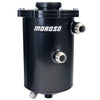 Moroso 22022 2 Piece 13in Tall 7in Dia 5.5 Quart Dry Sump Tank - Black