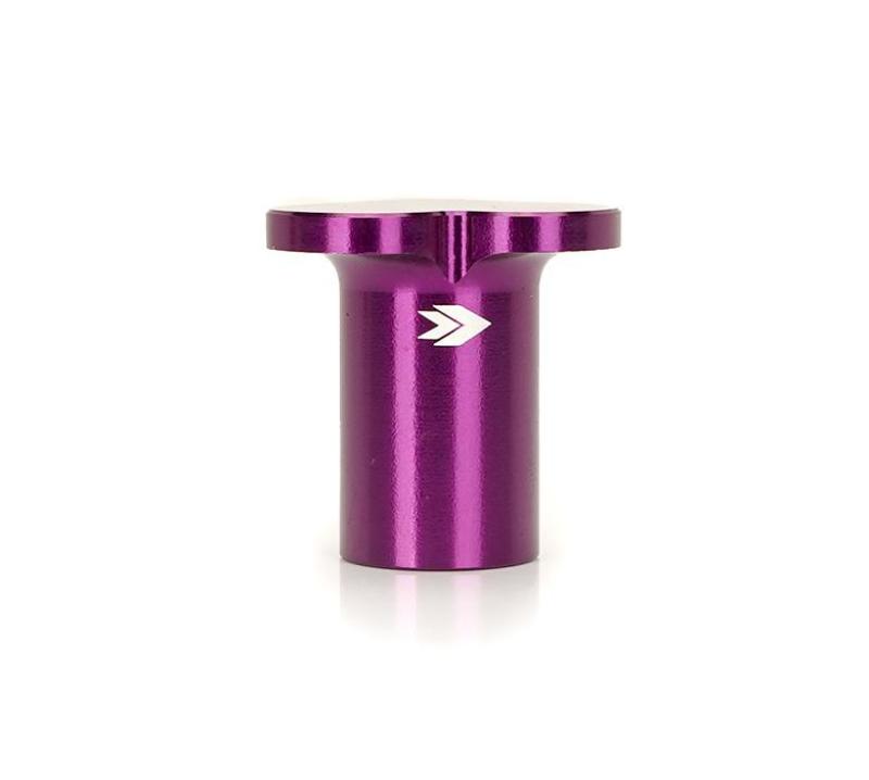 NRG DB-H001PP Heart Shape Drift Button fits Nissan S13/S14/S15 - Purple