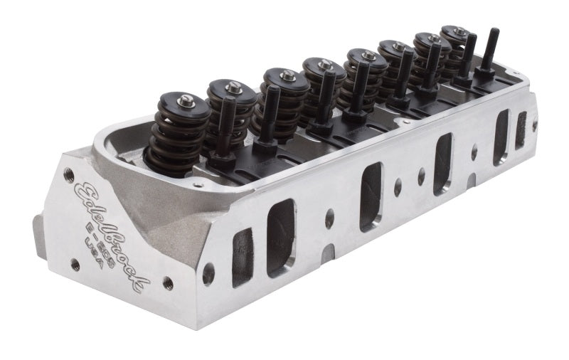 Edelbrock 5028 1Pr SBF Cyl Head E-205 2 08 Intake Complete Complete (Pair) Assembled w/ Springs