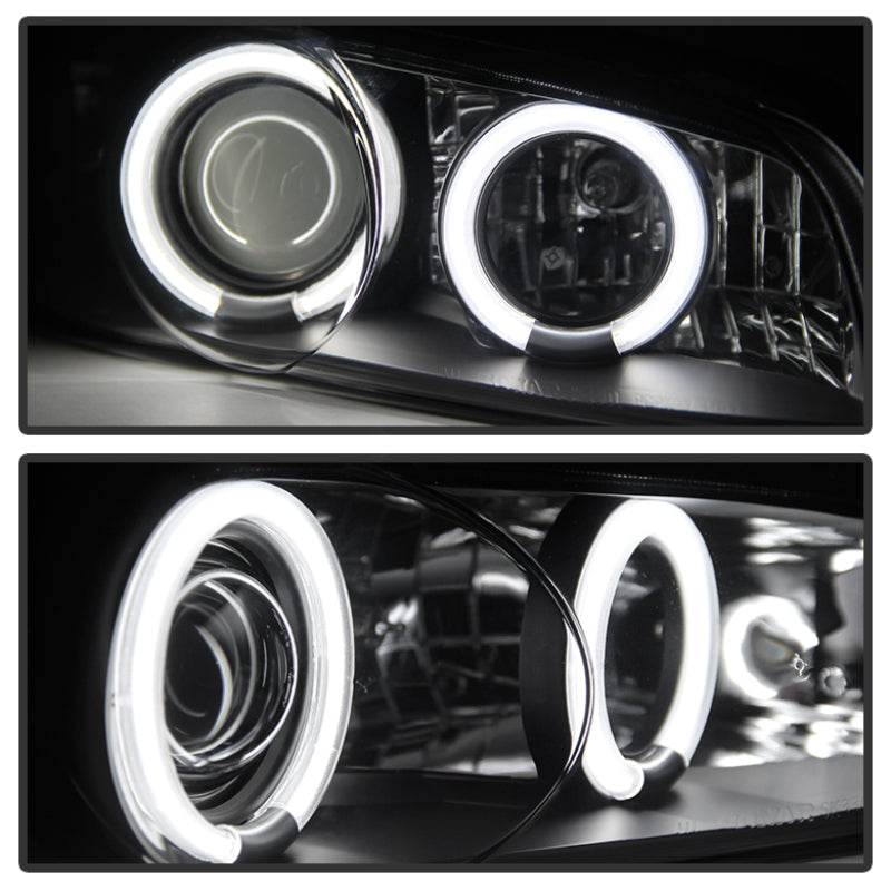 Spyder 5011695 fits Pontiac 97-03 Grand Prix Projector Headlights CCFL Halo Blk