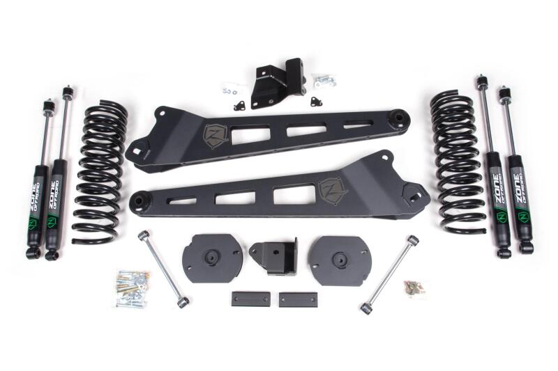 Zone Offroad ZOND144F 19-24 fits Ram 2500 Diesel 3 Inch Lift Kit W/ Radius Arm