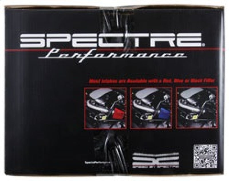 Spectre 9089 2018 fits Jeep Wrangler V6-3.6L F/I Air Intake Kit - Polished w/Red Filter