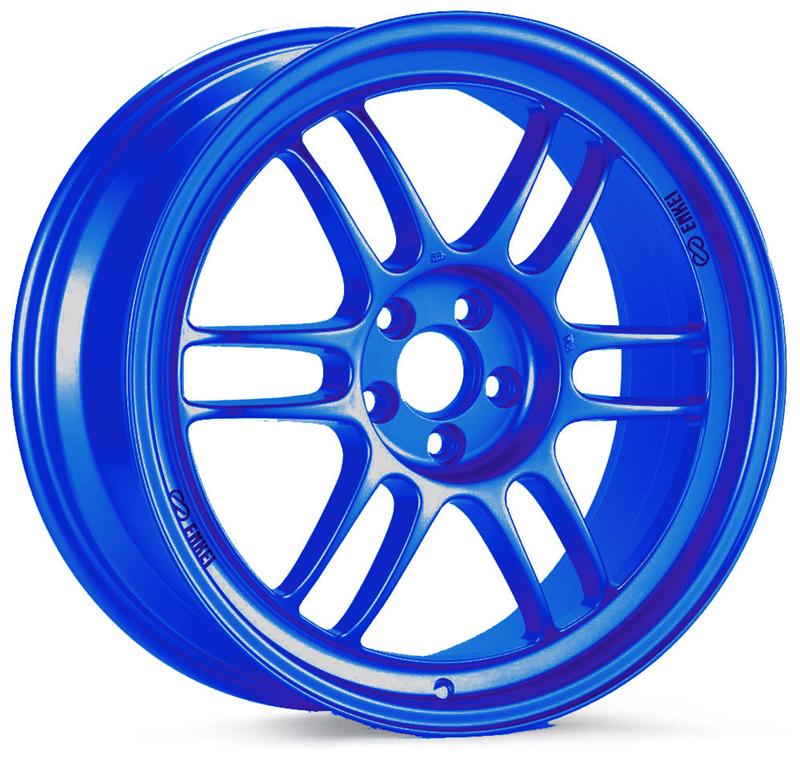 Enkei 3798956515BL RPF1 18x9.5 5x114.3 15mm Offset 73mm Bore Victory Blue Wheel (MOQ 40)