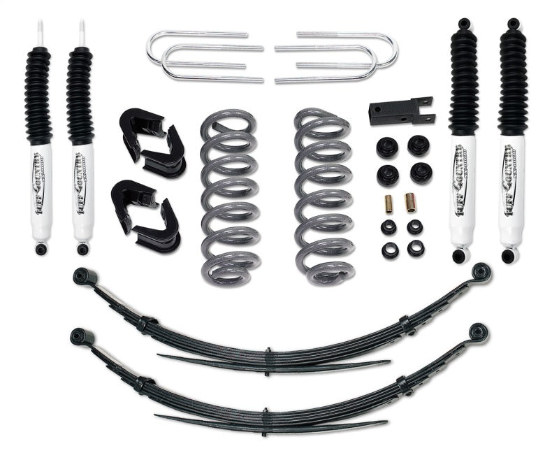 Tuff Country 24716KN 78-79 fits Ford Bronco 4x4 4in Lift Kit with Rear Leaf Springs (SX8000 Shocks)