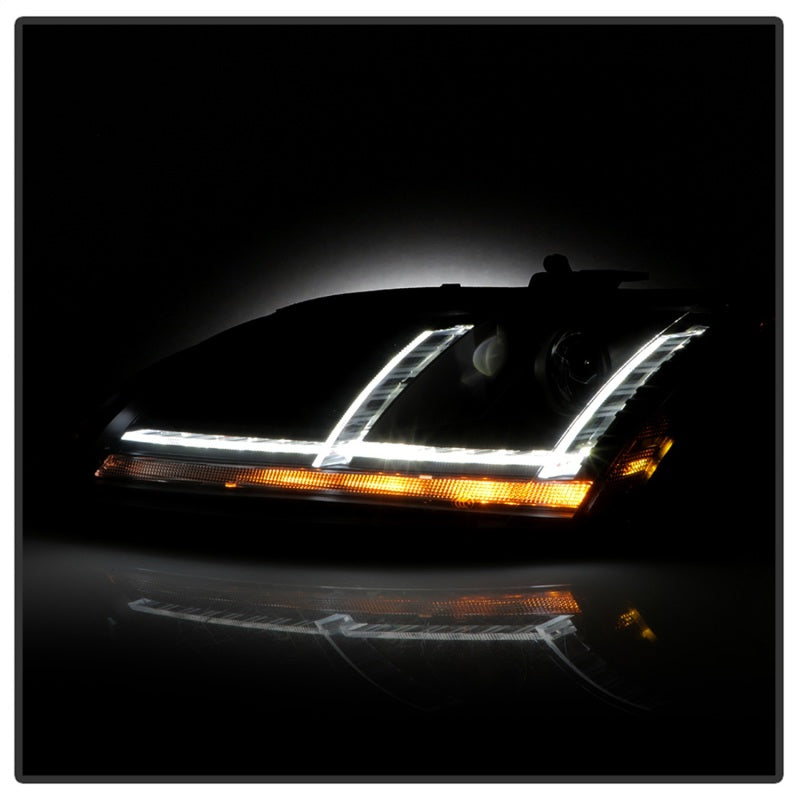 Spyder 5087621 fits Audi 12-15 TT AFS Model Only Projector Headlights BK PRO-YD