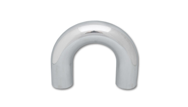 Vibrant 2869 3in O.D. Universal Aluminum Tubing (180 degree Bend) - Polished