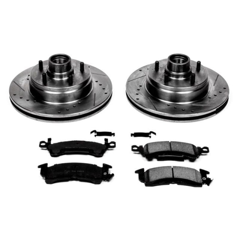 PowerStop K2936 fits Buick 91-96 Roadmaster Front Z23 Evolution Sport Brake Kit