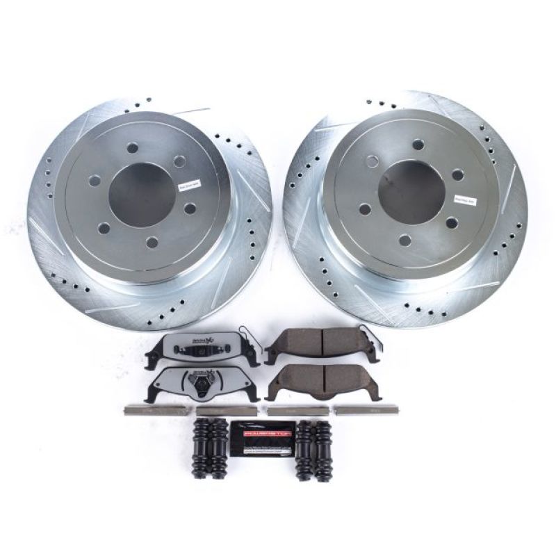PowerStop K1950-36 04-11 fits Ford F-150 Rear Z36 Truck & Tow Brake Kit