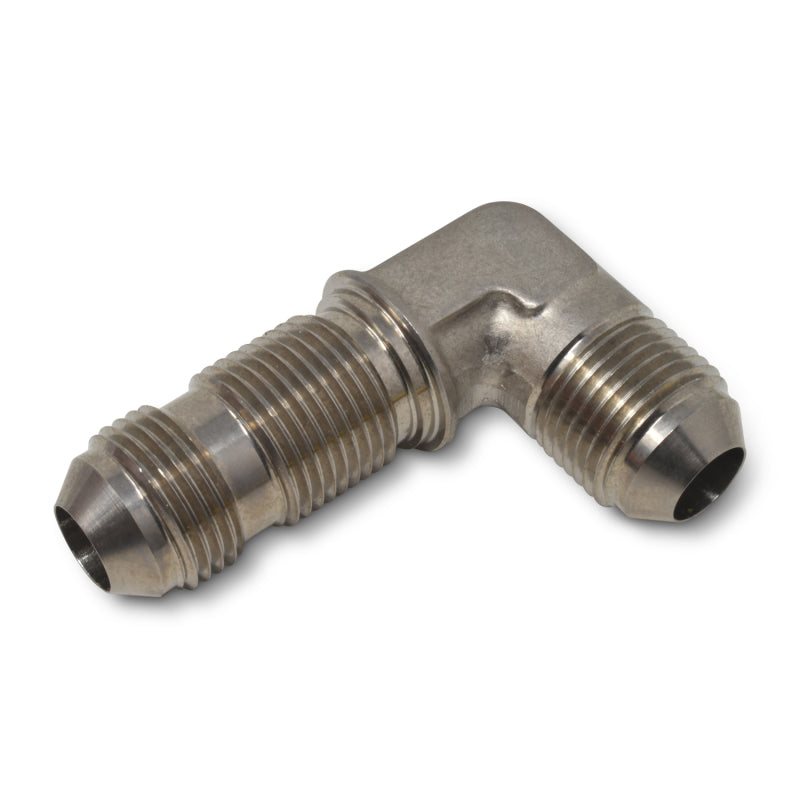 Russell 661231 Performance -3 AN 90 Degree Flare Bulkhead (Endura)