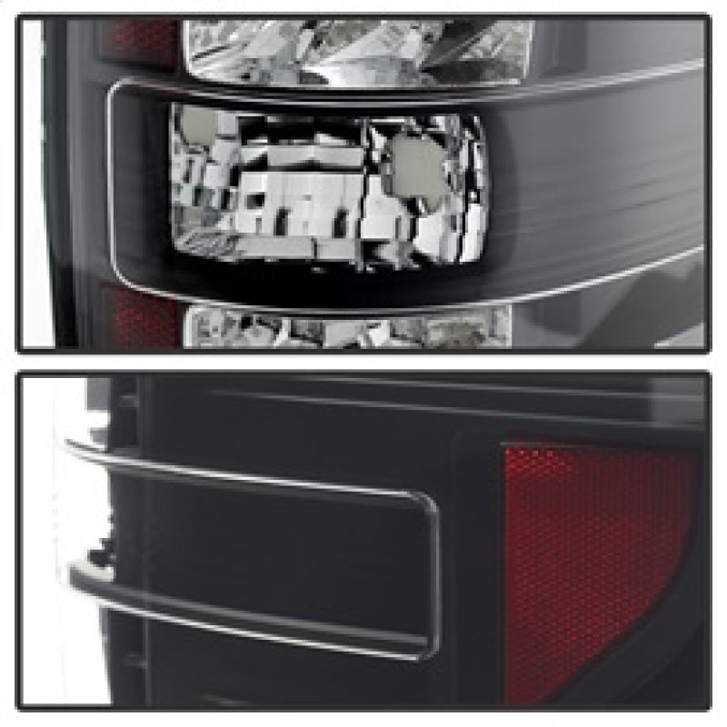 Spyder 5008374 fits Ford 09-14 F150 LED Tail Lights Black ALT-YD-FF15009-LED-BK