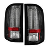 Spyder 5001771 fits Chevy 07-13 Silverado LED Tail Lights Blk ALT-YD-CS07-LED-B