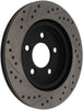 Stoptech 127.61087R 05-10 Ford Mustang Slotted & Drilled Right Rear Rotor