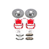 PowerStop KC1043 fits Honda CR-V Front Z26 Street Warrior Brake Kit w/Calipers