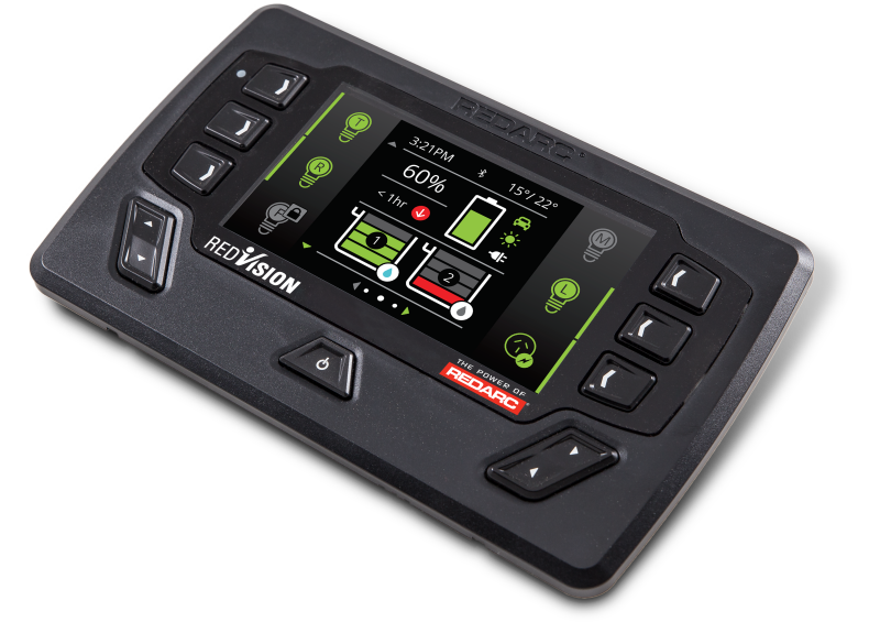 REDARC TVMSKIT05-NA Total Vehicle Management System - Prime w/Manager30 System & RedVision Display