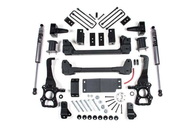Zone Offroad ZONF53F 15-19 fits Ford F-150 6in Lift System - Fox Adv Shocks - Ga