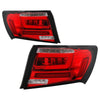 Spyder 5087973 fits Subaru 08-11 Impreza WRX 4DR LED Tail Lights - Red Clear AL