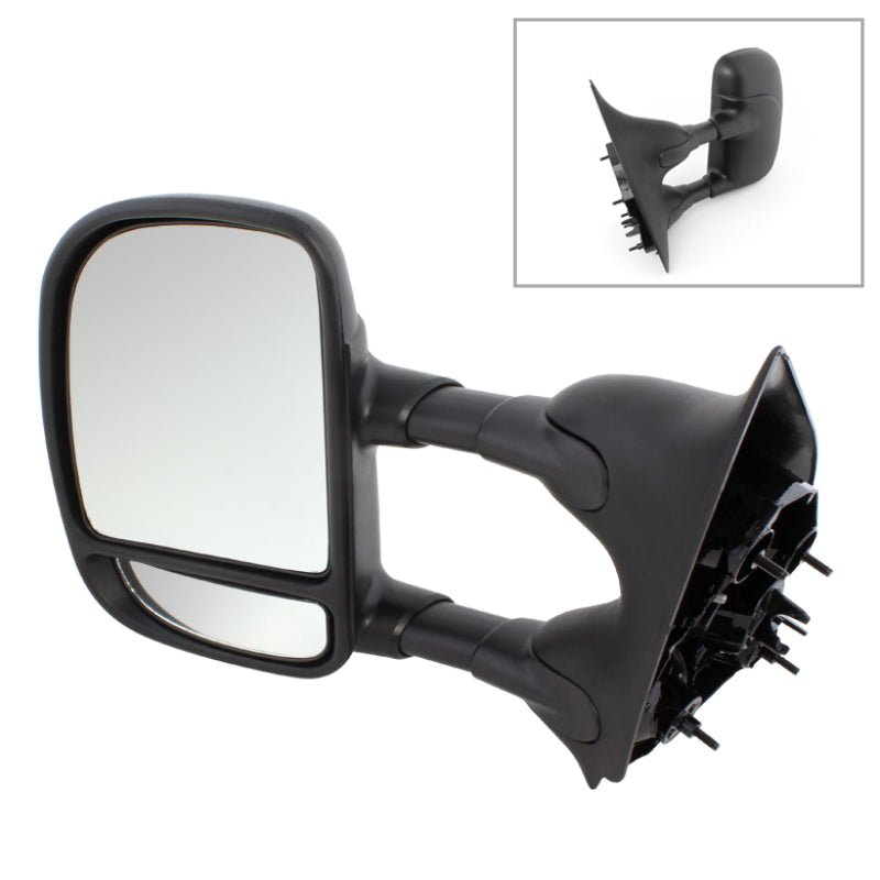 9932410 Xtune fits Ford 02-07 Superduty Manual Extendable Manual Adjust Mirror