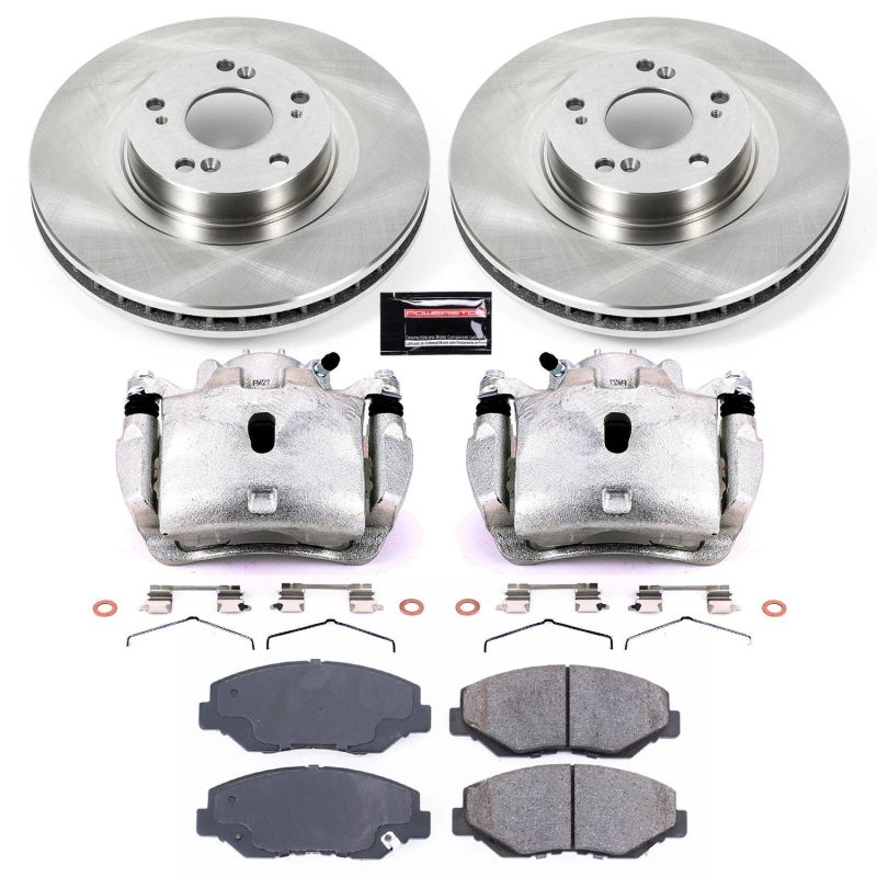 PowerStop KCOE3055 fits Acura 13-15 ILX Front Autospecialty Brake Kit w/Calipers