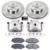 PowerStop KCOE3055 fits Acura 13-15 ILX Front Autospecialty Brake Kit w/Calipers