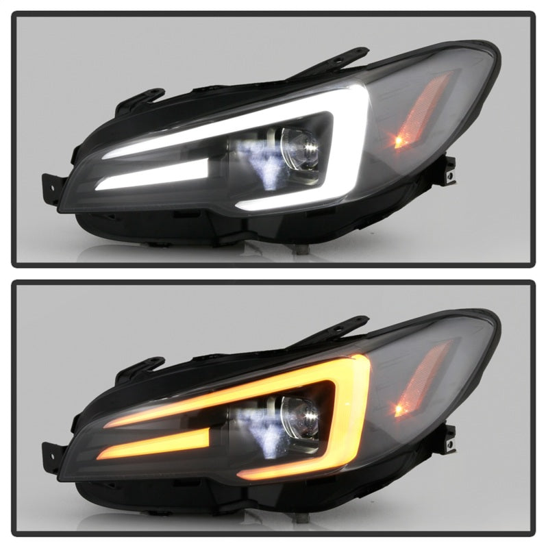 Spyder 5088093 fits Subaru 15-20 Impreza WRX Halogen High-Power LED Headlights-