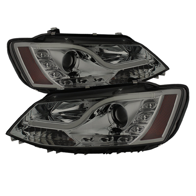 Spyder 5073655 fits Volkswagen 11-14 Jetta Projector Headlights Halogen Light T