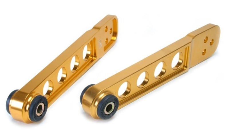 Skunk2 Racing 542-05-0230 Skunk2 01-05 fits Honda Civic Gold Anodized Rear Lower Control Arm (Includes Socket Tool)