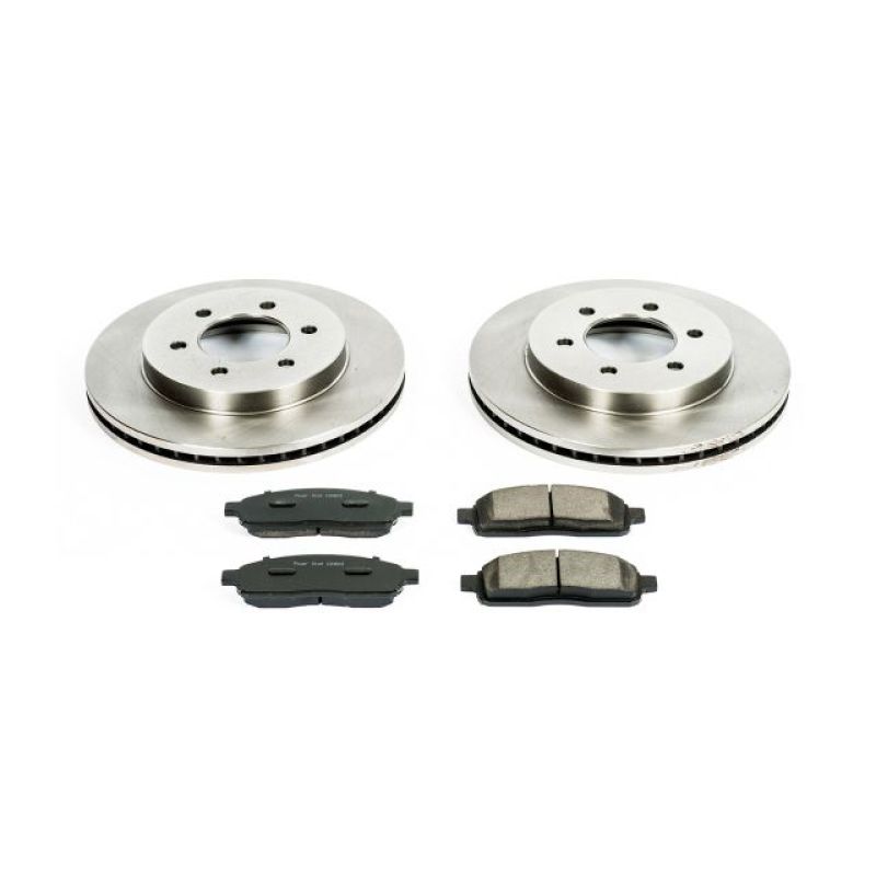 PowerStop KOE1943 fits Ford 04-08 F-150 Front Autospecialty Brake Kit