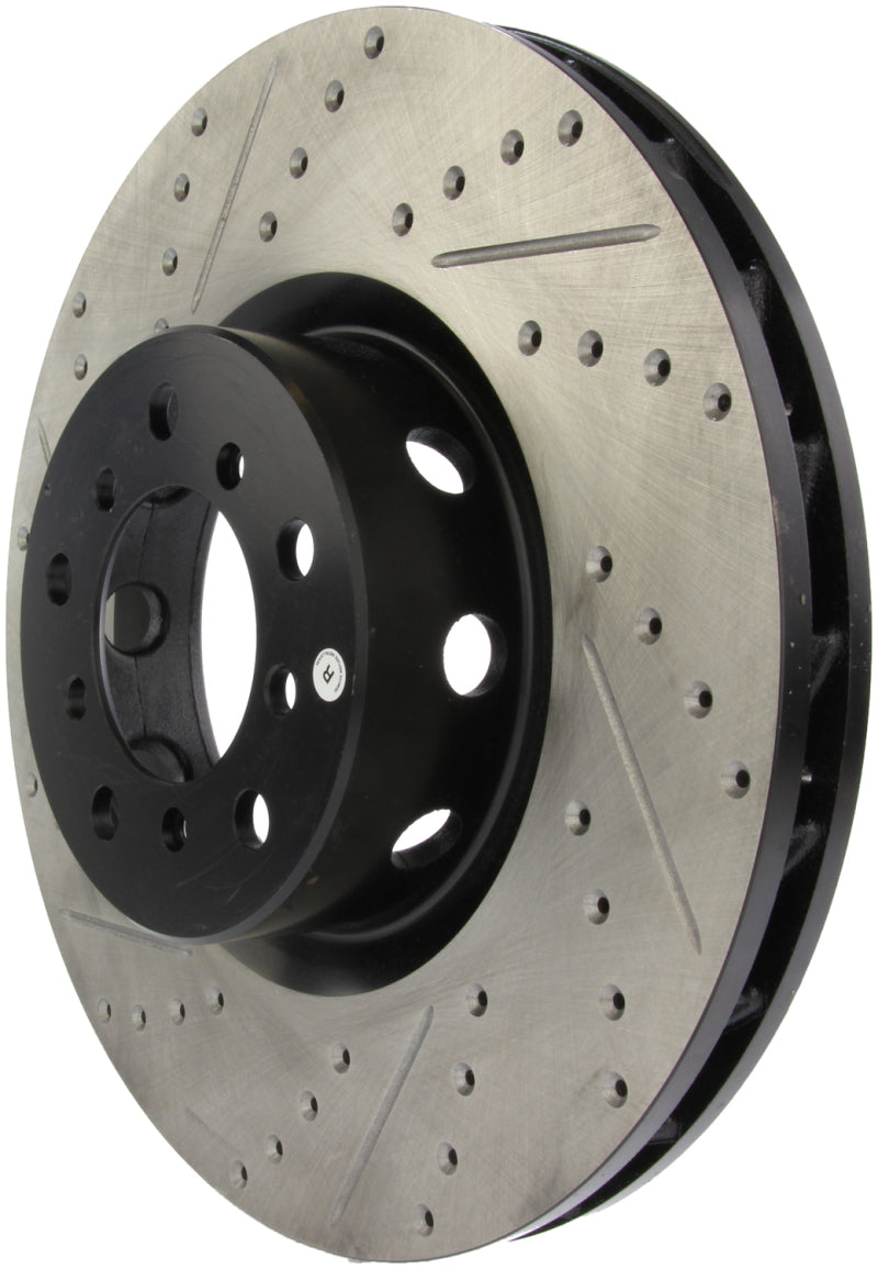 Stoptech 127.34063R 00-03 BMW M5 (E39) Slotted & Drilled Right Front Rotor