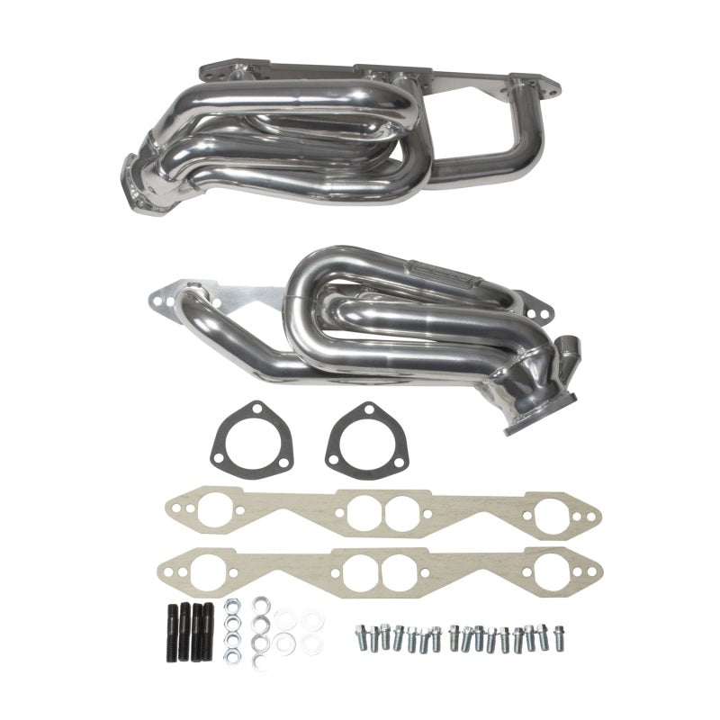 BBK 40070 GM Truck SUV 5.0 5.7 Shorty Tuned Length Exhaust Headers - 1-5/8 Silv