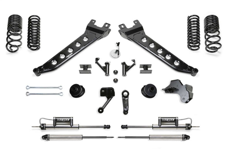 Fabtech K3180DL fits Ram 19-22 2500 4WD 5in Radius Arm Kit w/2.25 Dlss