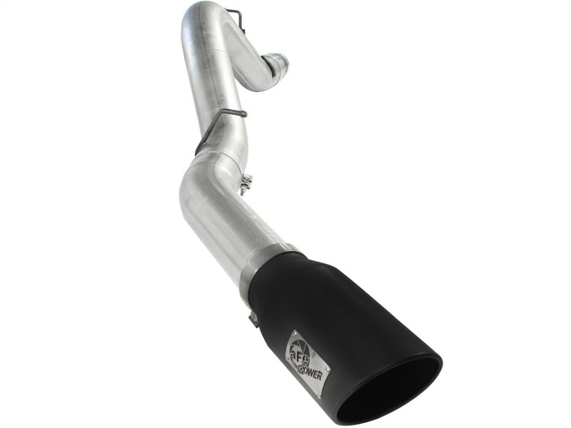 AFE 49-04041-B Exhaust 5in DPF-Back Al Steel 11-13 fits GM Diesel Trucks V8-6.6