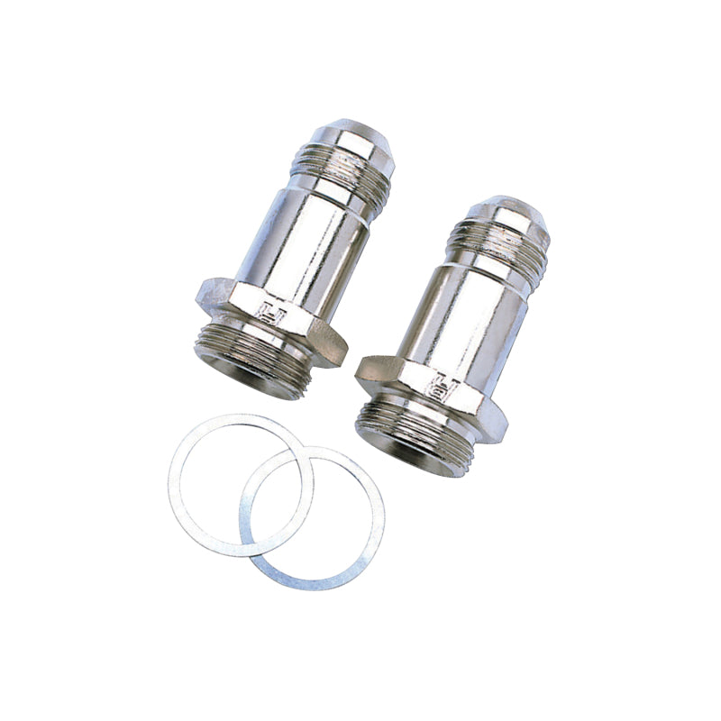 Russell 640211 Performance -8 AN Carb Adapter Fittings (2 pcs.) (Endura)